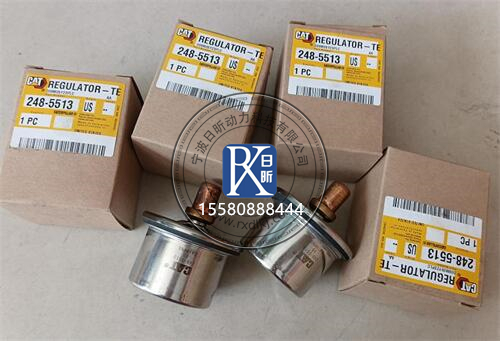 卡特彼勒發動機248-5513水溫調節器節溫器怎么安裝圖解